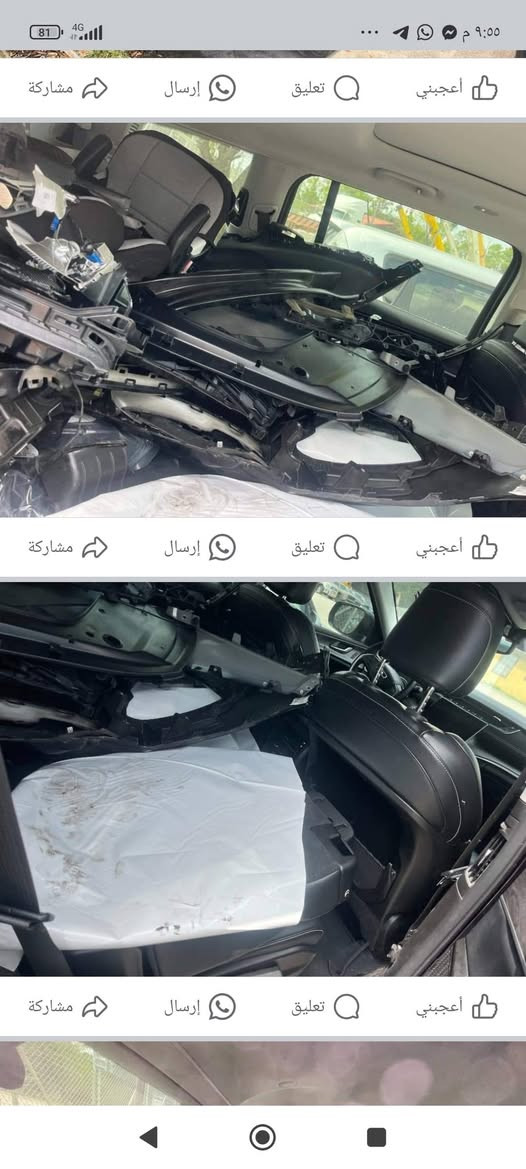 السلام عليكم جيب جراند شيروكي للبيع ليمتد 7 راكب موديل 23 بدون ايرباك ماشية 33 ألف  مبدل بس بنيد أصلي والجاملغ الأيمن بي تصليح السيارات في بغداد السعر 310 ثلاث شدات وعشرة اوراق ***********
