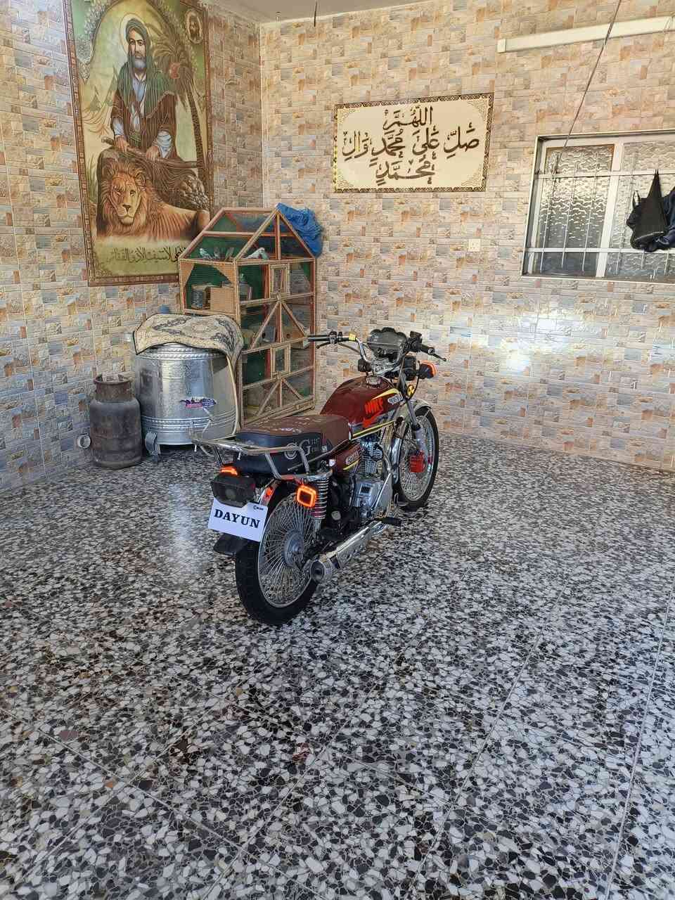 يالله سلام عليكم دراجه للبيع ايراني 4 كير موديل 2024 دراجه اوراق كاملة خير من الله مابيها اي نقص كلشي شغال بيها عنوان بغداد فلكه حي النصر السعر 575 وبيها مجال بسيط ***********
