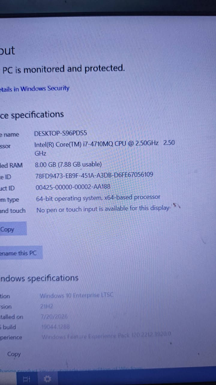 لابتوب hp zbook
مواصفاتهة بالصور سعرهة 250 الف 
كارت خارجي بيهة 
مكاني عطيفية 
***********
