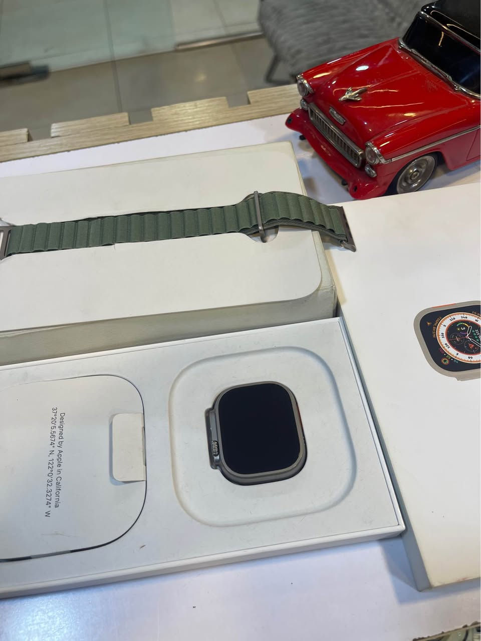 ساعه أبل ⌚️ وكالة 
               اللترا   1️⃣ تيتانيوم طبيعي
حجم  4️⃣9️⃣  ⛩️
                     بطاريه 1️⃣0️⃣0️⃣🔋بس يمي تلكه هيج
نظافه  1️⃣0️⃣0️⃣💯💯 
مركز سيمو المايسترو دورة شارع الصحه
👉👉***********
اتصال 📞واتس اب /للحجز
ضيف  الصفحه👉👉 ليصلك كل جديد يخص منتجات ابل بغداد, العراق
