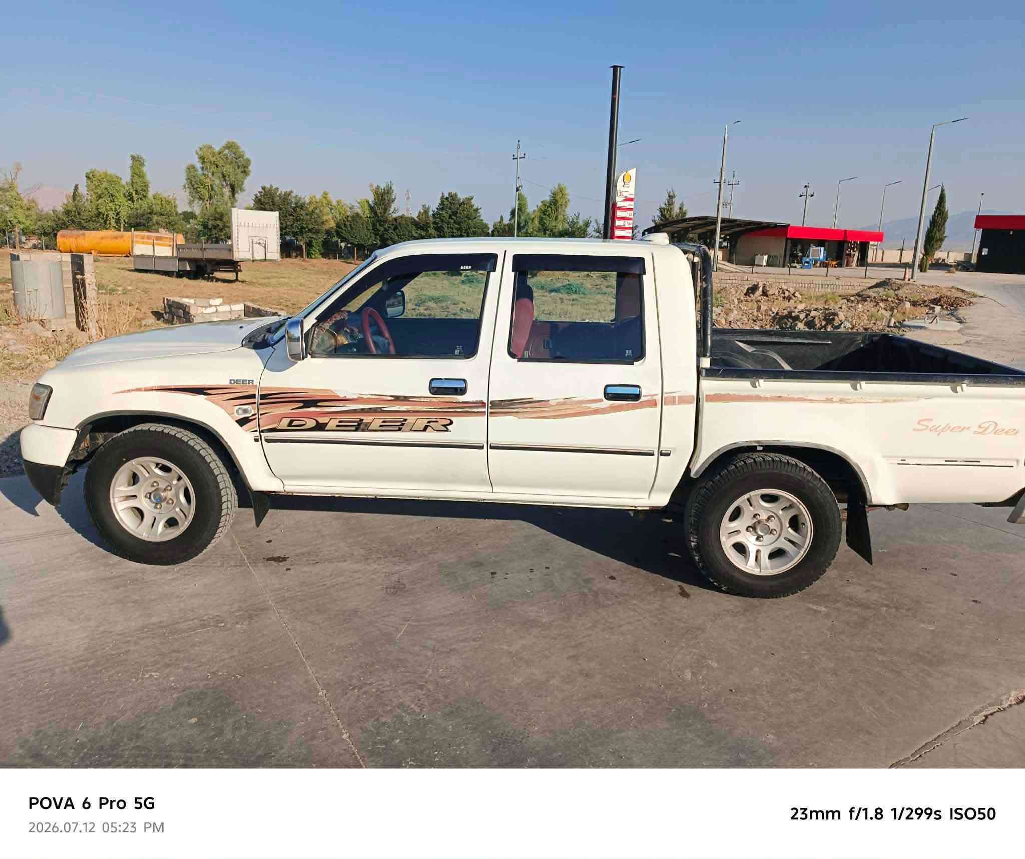 بەناوی خوای گەورە  بابە ت فرۆشتن پیکاپ دئیر
مۆدیل ٢٠٠٨
منە فیئست
گیئرومکەینە بە شەرت
نرخ 47محاملە
*********** رانية, السليمانية
