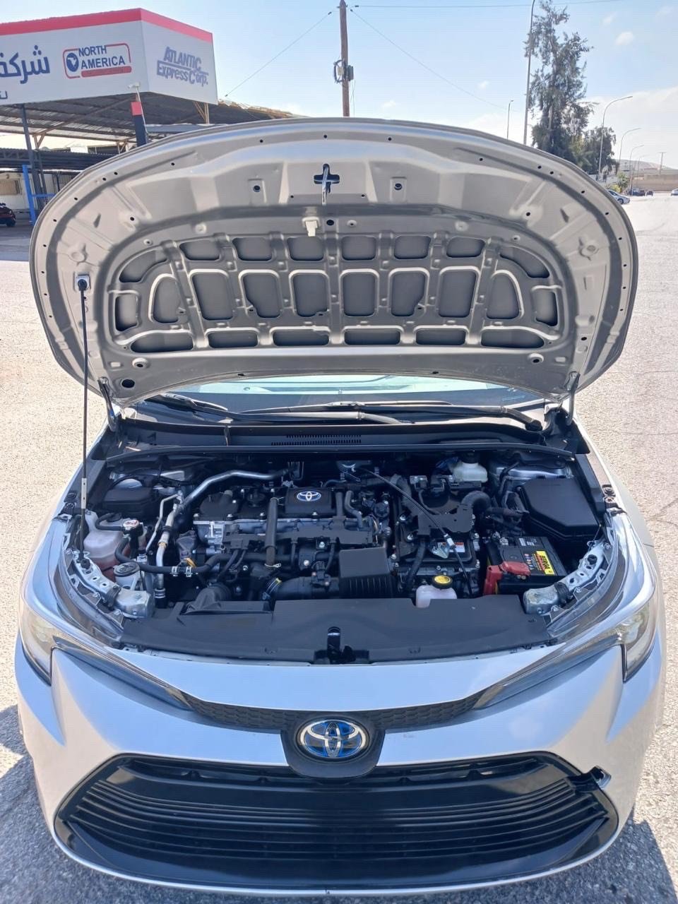 كورلا هايبر موديل 24 فقط بنيد مبدل ومصبوغ بدون شواصي آيرباگ درگه وبردة فقط السيارة جديدة بمعنى الكلمة ماشية 2500 اخت الزيرو 