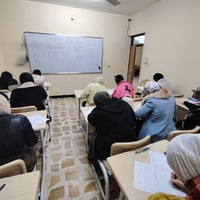 رياضيات • امتحان نصف السنة • طالبات سادس اعدادي