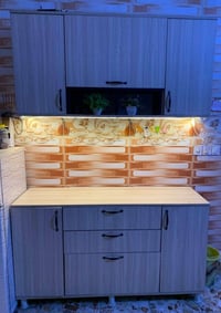 كاونتر mdf متر ونص  تزكام مثل متشوفون نظافته واليريد يشتري يجي يشوفه  ...