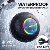 سبيكر بلوتوث • مقاوم ميه • انوار ليد