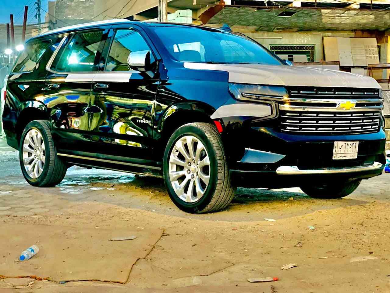 السلام عليكم تاهو بريم خليجيه السياره موديل 21 بغداد بسمي السياره بيها جاملغ وبنيد لاطاك ايرباك ولاابد ماشيه 85 الف مكان السياره بغداد الشعب السعر 45  اربع شدات وخمسين ورقه السياره خليجيه رقمي ‭0771 352 6003‬
