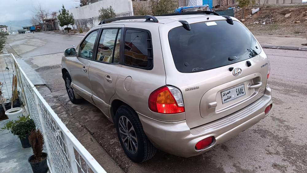 هۆندا ئاڕم پلاستیک سلێمانی57گەڵاو مجال شوین عەربەت👇
 ***********واتساپ ڤایبەر ***********
هۆندا  سانتافی مۆدیل2003 ئاڕم پلاستیک سلێمانی گێڕ ئۆتۆماتیک مەکینە بیلاد V6 ناو زەرد خلیجی بێ دەعمو لێ دراوی هیچ دەعمی نیە  تەبرید سردو گەرم بەشەرت گێڕو مەکینە بەشەرتی فیتەر، ناوی لۆکە کامیل کارەبای ێیش دەکات، هەیکەلی زۆر جوانە 4تایەی لۆکی لەژیرە ئاڕ ئەوەلیات بڕاوە گێڕ مەکینە تەرید ساردو گەرم بەشەرتە،،، کامل بۆیاخیکی شوشەی کراوە، بۆ جوانی  بێ دەعمو لی داراوی بەشەرت، السليمانية, العراق
