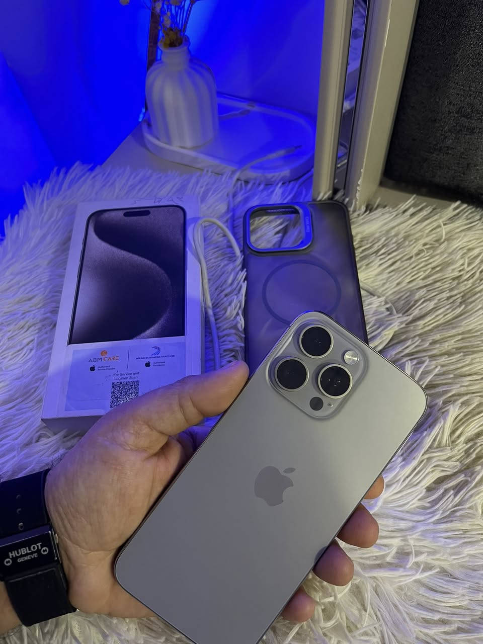 آيفون 15برو ماكس ذاكره 256بطاريه90 عدد دورات مبينه بل صوره جهاز لا مبدل بي بطاريه ولا بي آي مشاكل فقط مبدل شاشه اصليه من الربيعي 3خيارات 
كأمره تصوير فيس إيدي وآي فأي كلشي شغال مابي أي خلل وشرق اوسط وكارتونته ويا تكدر طابق التسلسل بل كارتونه سعر800


**إذا كنت صاحب هذا الإعلان وتريد حذفه لأي سبب، رجاءا أرسل رسالة إلى الدعم الفني**