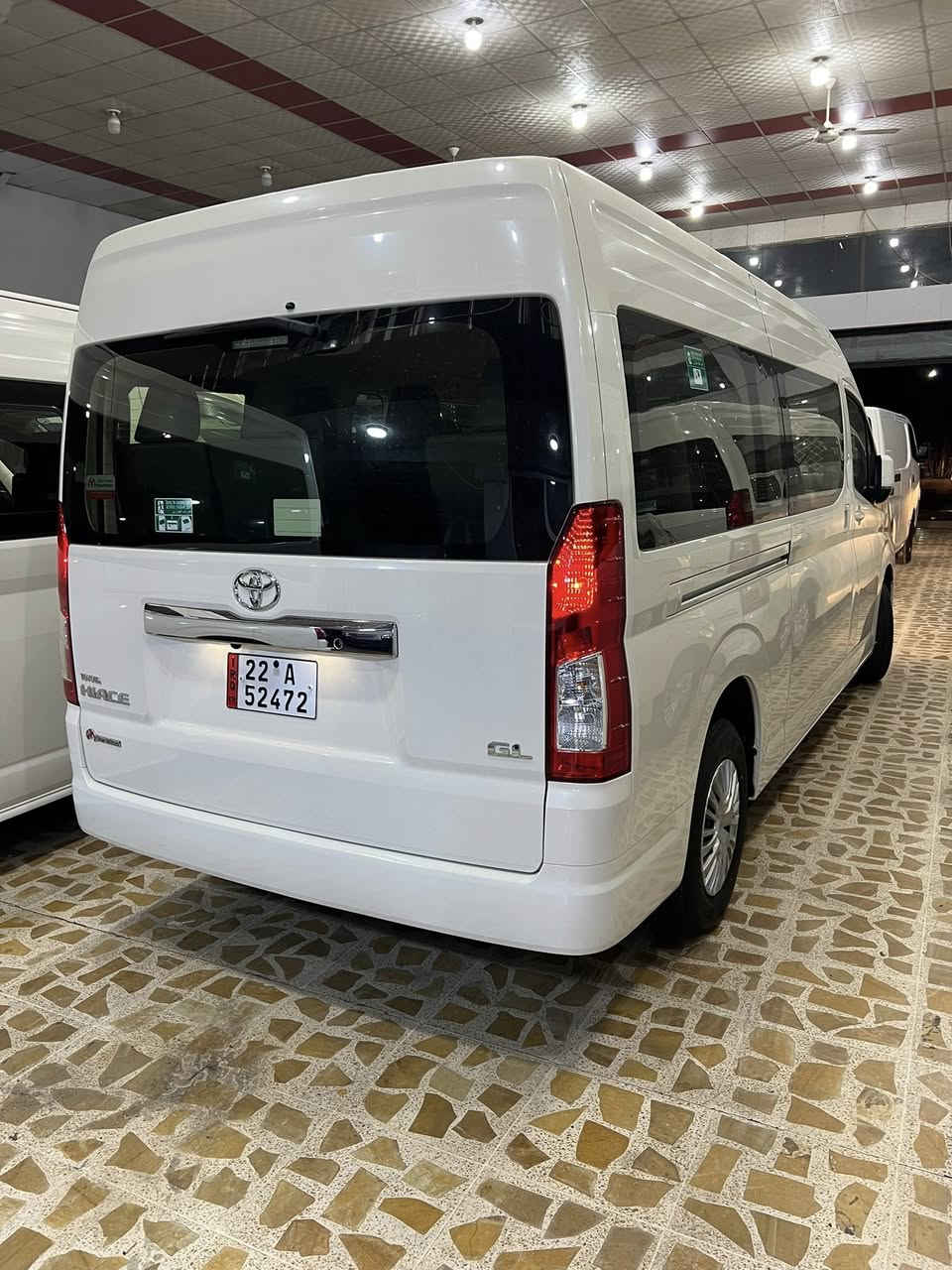 اللهم صلی علی نبینا محمد
تویوتا هـایس
مودیل ٢٠٢٥
صفر كم
فول مواصفات
كیر اتوماتیك 
ضمان ٣ سنوات
سنتین صیانة مجاني
سعر//45,000$
***********
عنوان// اربیل شارع ٤٠ مدینة معارض مقابل معمل بیبسي
اسم معرض (معرض باصات)
