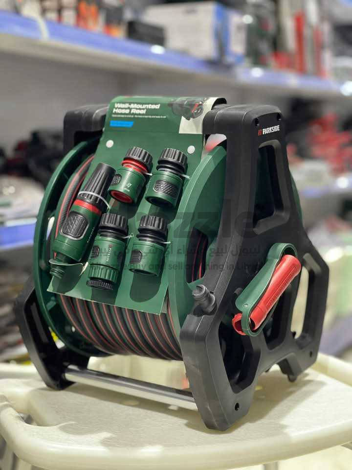 متوفر خرطوم بكرة صوندة سحب 20 متر بارك سايد الألمانية الأصلية اختصاص منازل وحدائق وورشات العمل للاستفسار بسعر مناسب للاستفسار *********** واتساب أو خاص
