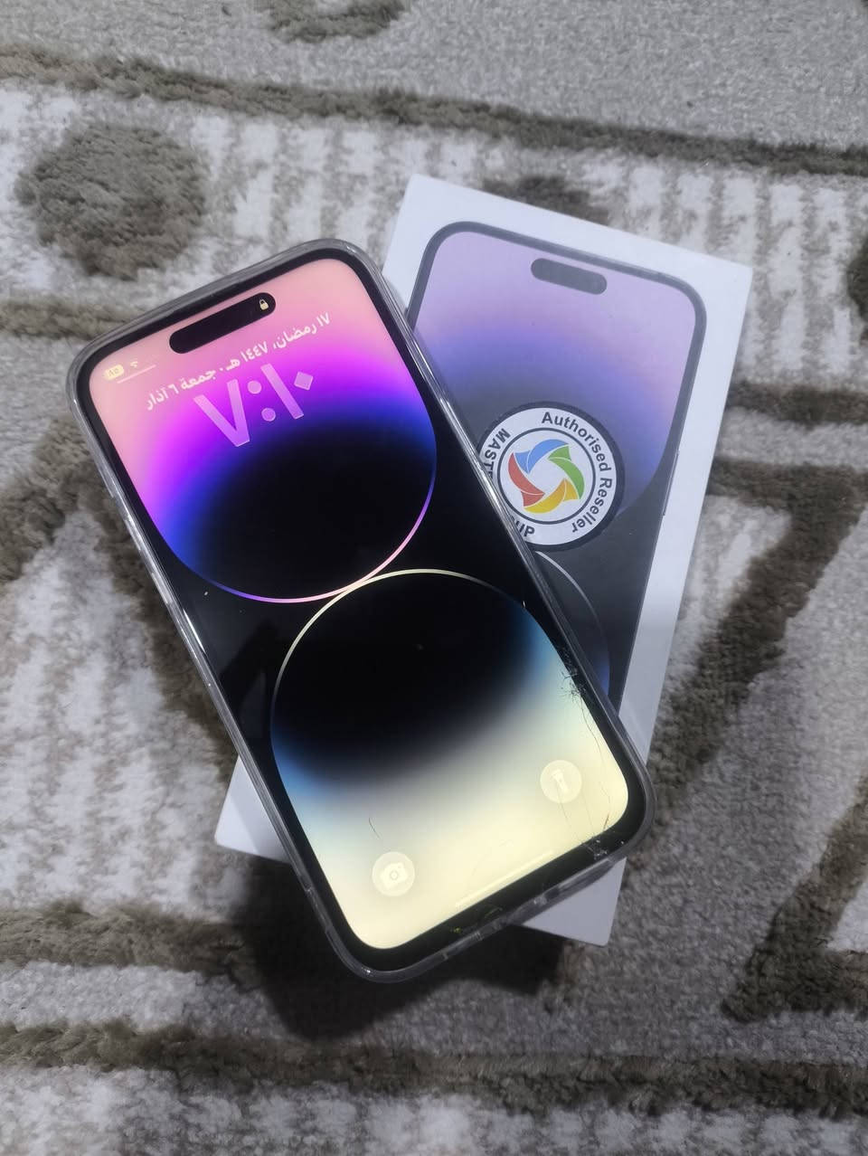ايفون 14برو ماكس ✔️

جهاز عربي شرق اوسط AA/A ماستر ✔️

ذاكره 256 بطاريه 88بلاديه ✔️

الجهاز مكفول من كلشي فقط ضهر مكسور  وشاشه مبدله مفطوره  فيس ايدي شغال ✔️ سعره 480##

مكاني بابل (***********)
