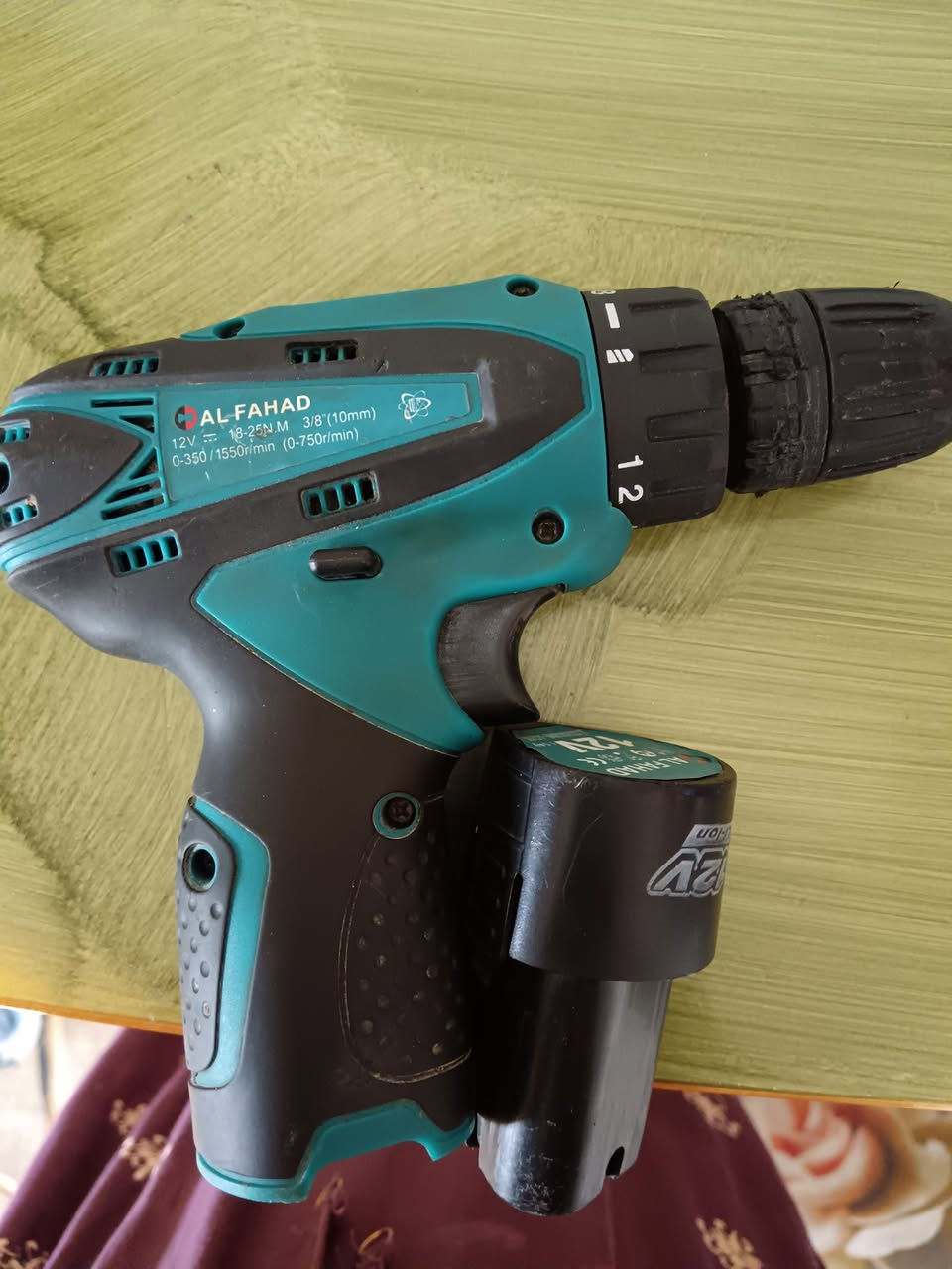 سلام عليكم
دريل شحن 
12فول 
خالي من  اي خلل او عطل 
المكان واسط حي الحكيم الشراي يتصل ويدلل
***********
