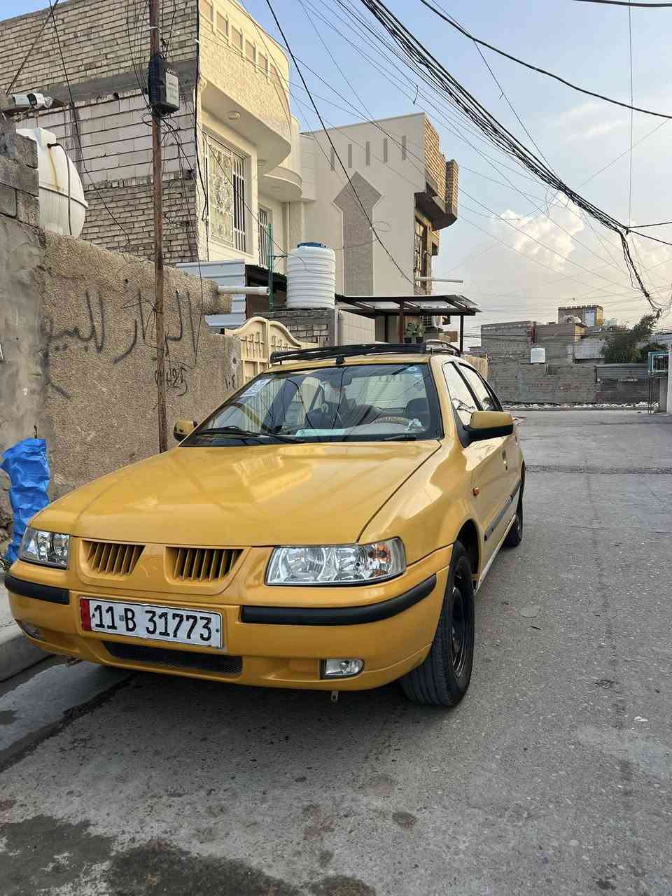 السلام عليكم سمند 2011 رقم بغداد بسمي تحويل مباشر مصفر غرامات وهيئة
كير ومكينه كفاله منضومه تبريد جديده كهربائات كامله  تخم تاير جديد باتري جديد كلشي ما نقص بوجهك للشارع  مبدل بيه بنيد وجاملغ الأيسر فقط السعر ٣٥ وبيه مجال مكاني بغداد جسر ديالى القديم ***********
