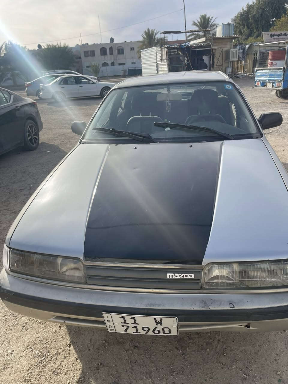 مازدا 626 تبريد شغال 
كابريتر محرك 12
رقم بغداد مشروع وطني 
سنويه 2030
سياره بلاديه نضيفه جدا بدون اي صبغ

***********
