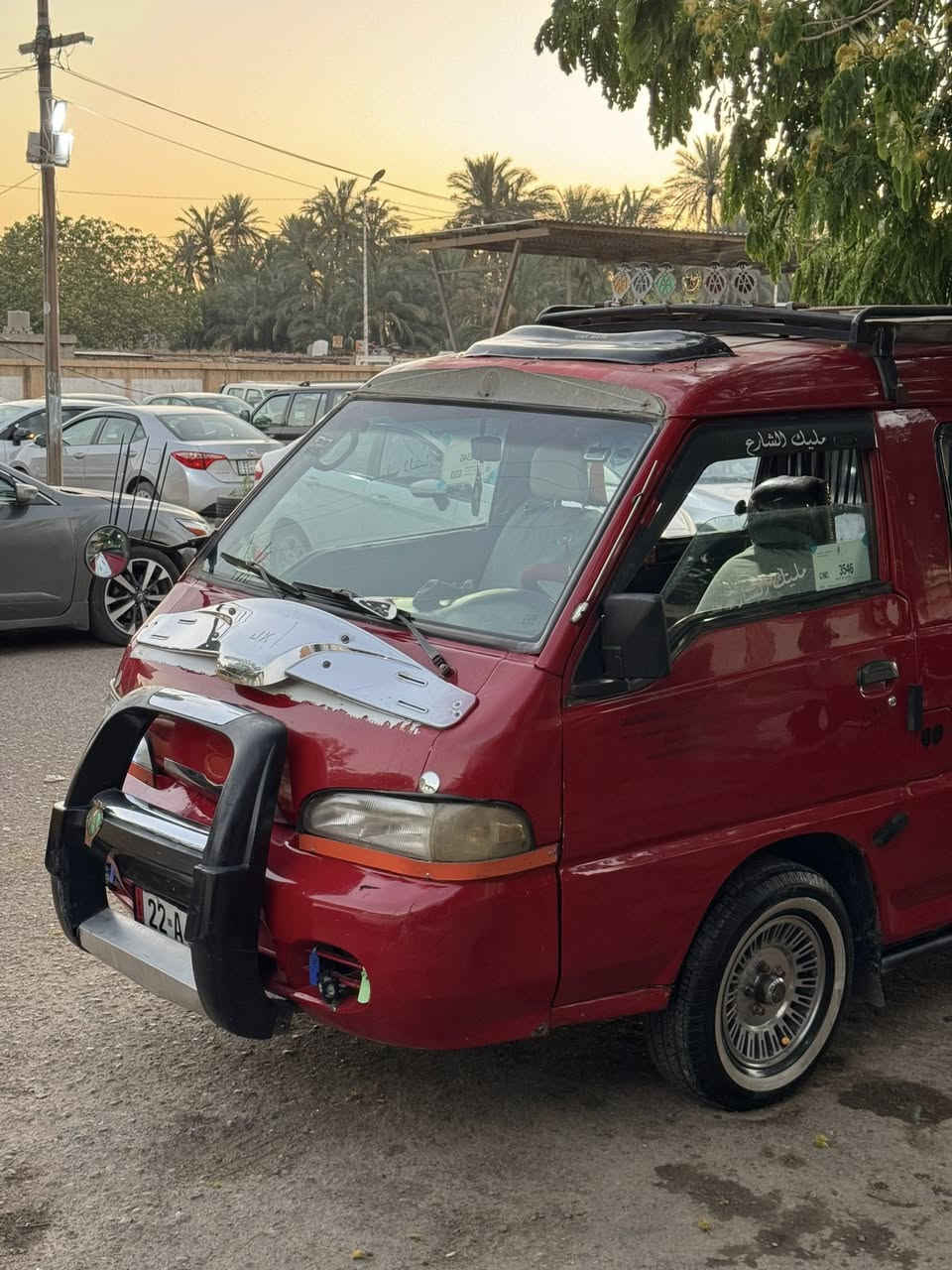 هونداي 1997
محرك ونجي 6 سلندر ✈️ منضومه غاز وبانزين فول اقتصادي 
سياره نضيفه جدا ميحتاج برغي نقص كير ومحرك وصدر كله لوك رقم اربيل سنويه ورقم جديد لحد 2030 شرط تحويل هيئه وغرامات  ترايهه تخبل 
السعر 55 وبيها مجال
مكاني ديالى / خانقين
***********
