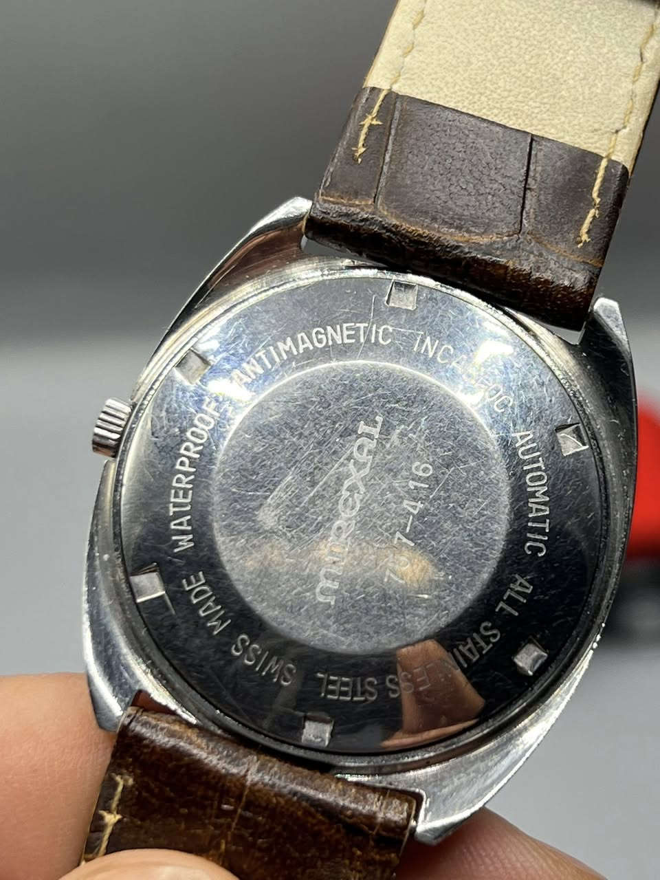 تحفة سويسرية عريقة ميركسال سوبر اوتوماتيك 25 حجر منفذ شهري نظافة تامة سير مستبدل قطر 35 ملم 

للحجز والاستفسار خاص 
او واتساب ***********
