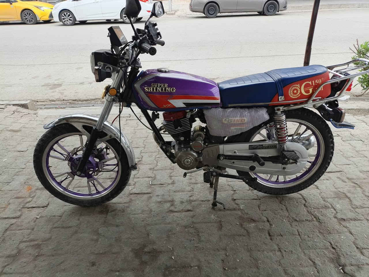 دراجه خمسه كير صوبر شانك محرك 150 كامله شغل واطلع مابيها نقص السعر575 موجوده بالمحل***********
