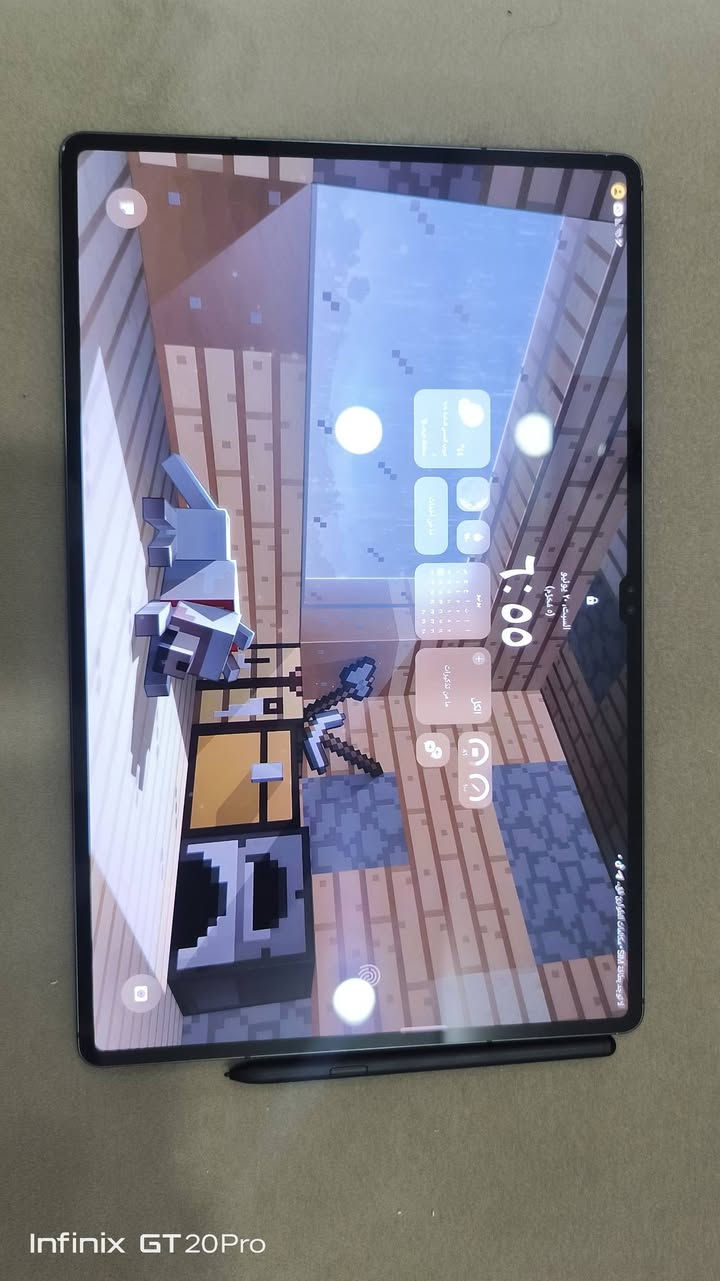 تاب سامسونج tab s8 ultra 5G
نسخه السيم كارت 

الجهاز : كامل مع القلم الاصلي والكڤر مساحة 256/12
الملحقات : شاحنه الاصلية 65W
كيبورد الاصلي ينربط مغناطيس من سامسونق 
تحواله خاصة بالجهاز خارجية تنربط
+ كفر اخر

الكارتونه كامله الخاصة بالجهاز  
والكارتونه الخاصة بالكيبورد 

*********** / *********** واتس اب او اتصال
السعر : 800,000 الف 
و بي مجال

