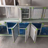 كاونتر مترين ونص • سنكي مترين أبو الحوضين • ٣قطع مستخدم نضيف