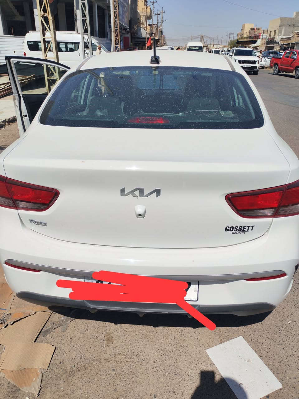 السلام عليكم كيا ربوا ٢٠٢٣ وارد أمريكي حادث مرفق بالصوره رقم بصره معوقين تنتهي ب ٢٠٣٠ مواصفات عاديه بيه شاشه وكامره بلاد  ماشيه ٢١الف ميل شنو عندك مراوس حسب القناعه رقمي *********** اوبيع ب١٣٠ ورقه علما المحرك دوش ١٦٠٠ دبل ونزل
