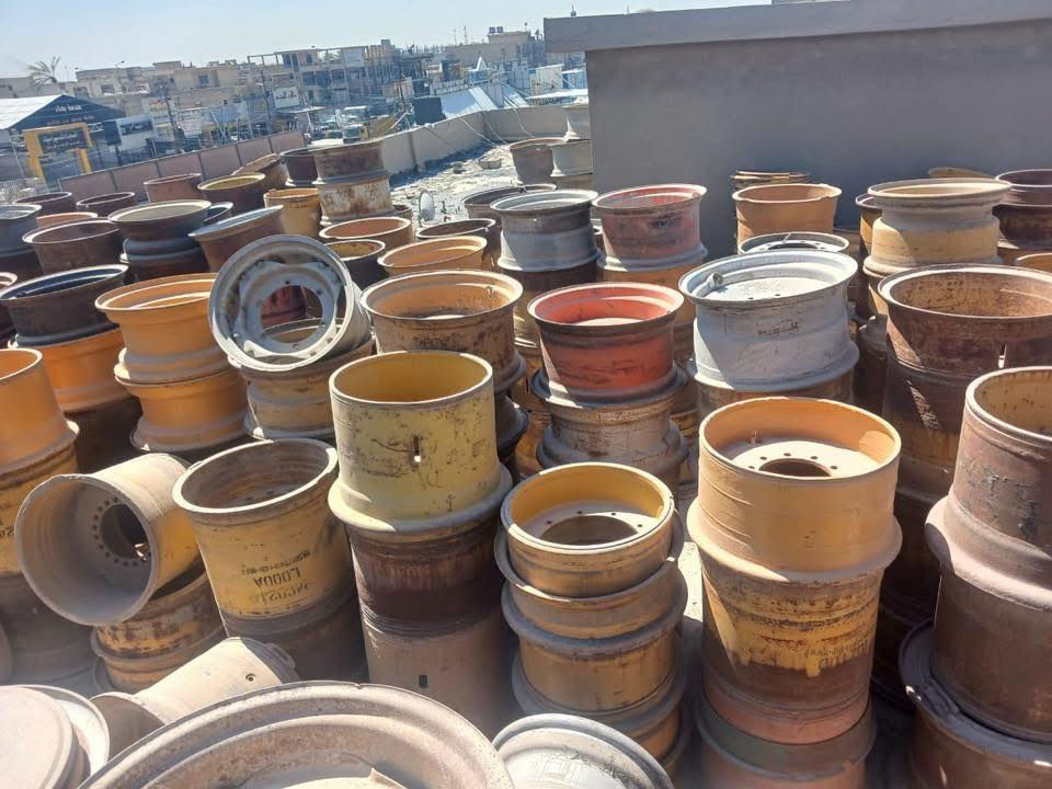 محلات قاسم العكيلي عالم الويلات
لبيع كافة أنواع الويلات للمكائن الثقيلة والخفيفة 
فالفو كتربلر كتر 938j وكتر 938kوكتر 950 كاماتسو وجي سي بي كافة أنواع jcb
للاستفسار الاتصال متوفر واتساب ***********
العنوان بغداد الكمالية مقابل شارع المصرف
