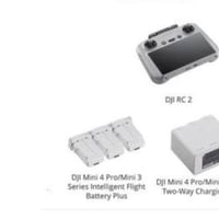 جوستك DJI RC2 • شاحن Mini 4 Pro • ٣ بطاريات بلس