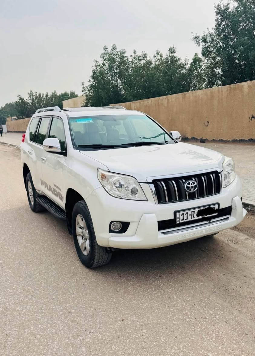 برادو 
كير مكينه حداديه تبريد. بلادي وضع شركه 
سبير مانزل  
عليا تخم تاير جديد 
سيارا مالت جناي  
برادو موديل 2013رقم بغداد مشروع وطني بسمي ماشيه 121 الف شرط  
-مواصفات 
عداد كيلو متر ١١١ 
١- كويتي اصلي امذهاب  🏅🏆
٢-بصمه
٣-فتحه
٤-ثلاجه
٥- مثبت سرعه 
٦- محرك ٦ سلندر
٧-شاشه
٨-كامره خلفيه
٩-مري شفط
١٠-تحكم ستيرن
١١-نظام تزحلق
١٢-حساسات
١٣-كشنات جلد
١٤-دفع رباعي
١٥-دبل تانكي
١٦-سبير تعليك
 ١٧- دبل كشن كهرباء 
 كفاله. ماعدا  دور الجاملغ الخلفي وباب رش فقط ولباقي لا شخوط. لا صبغ 
اي ستفسار على رقم
***********

سعر 265 وبيها مجال للشراي
العنوان نجف حي الجامعه النجف, العراق
