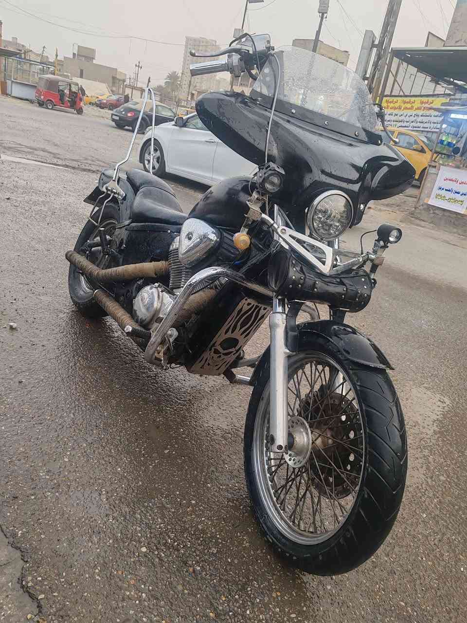 هوندا ستيد 400cc🔥
رقم بابل مشروع وطني 
 لوحه وسنويه تحويل شوكت متريد
السعر مليون و500 قفل لتعامل 
الدراجه شوفه عينك نضافته 
فقط بيها خيط تبخير بخانه وحدة
تشتغل وكلشي مابيها فقط هذا نقصه ترايها وين متريد 
مكاني بغداد البياع الشهداء
***********
