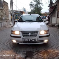 سمند موديل ١١ ناطق رقم بغداد انكليزي جديد  مكينه وكير مكفولات  حداديه ...