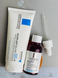 سيروم Mela B3 • كريم Cicaplast B5 • واقي شمس