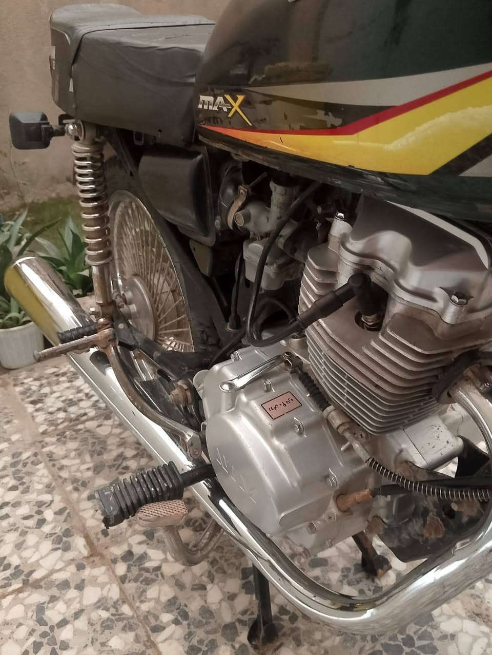 السلام عليكم دراجه للبيع2024اوراق الدراجه نضيفه السعر450وبيه مجال العنوان بابل حي العسكري***********واساب فقط
