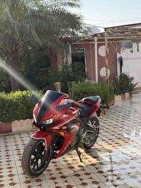 cbr-rr-500 موديل 2016 كفالة عامة من التاير للتاير برغي مامفتوح بيه كله...