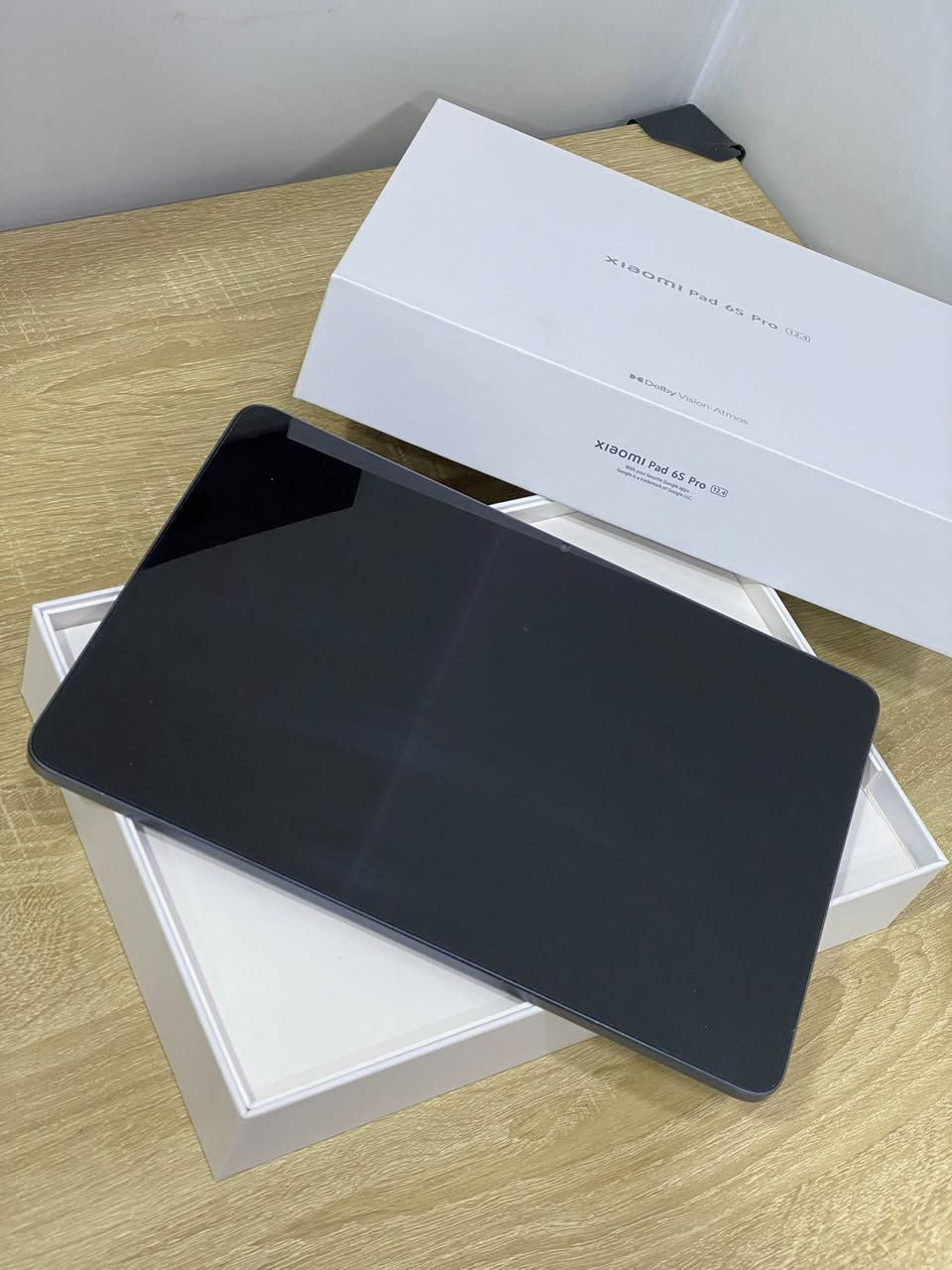 Xiaomi Pad 6S Pro
شاومي باد 6اس برو. للبيع

الذاكرة: 512

سعة البطارية: 10000 ملي أمبير (mAh)

الشحن السريع: يدعم 120 واط

الشاشة 144 هيرتز 

يشغل ببجي 120 فريم 

الجهاز نظيف مع المحلقات 

كفر + لاصق شاشة مجاناً مع الجهاز

السعر 460 الف  مكاني الموصل

توصيل موجود


**إذا كنت صاحب هذا الإعلان وتريد حذفه لأي سبب، رجاءا أرسل رسالة إلى الدعم الفني**