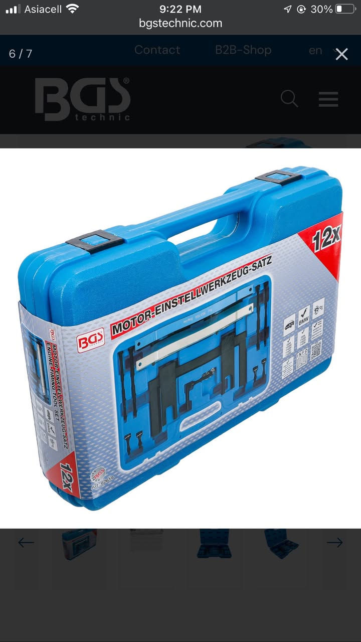 Engine Timing Tool Set | for BMW N51, N52, N52K, N53, N54 $$$$150


**إذا كنت صاحب هذا الإعلان وتريد حذفه لأي سبب، رجاءا أرسل رسالة إلى الدعم الفني**