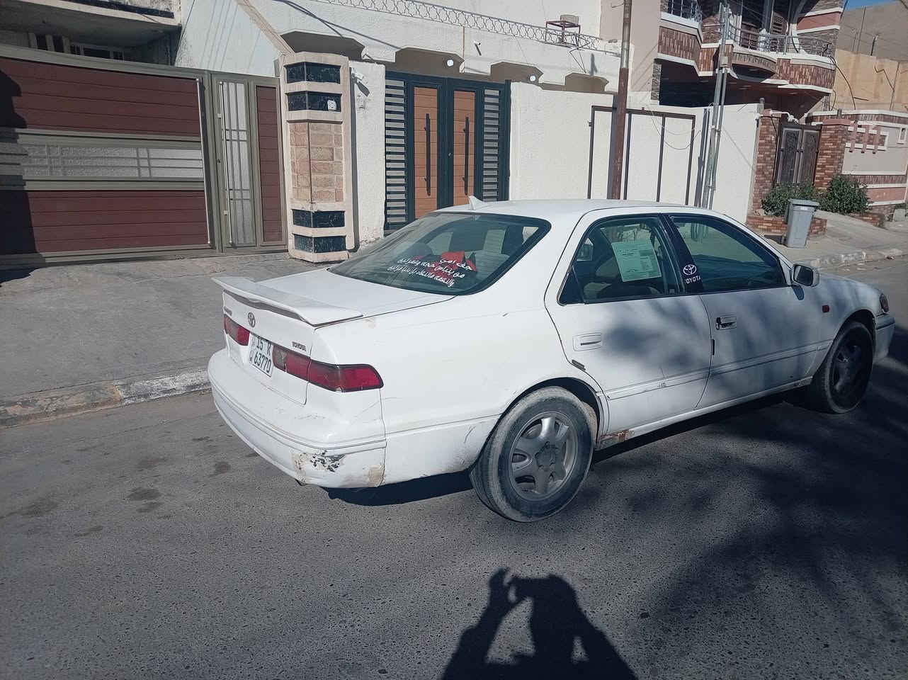 كامري موديل 1998 رقم انبار انكليزي تحويل مباشر السيارة  وارد امريكي  السيارة مكينة خير من الله تبريد ثلج 🥶 مكانها الفلوجة سعرها خاص واي استفسار ***********
