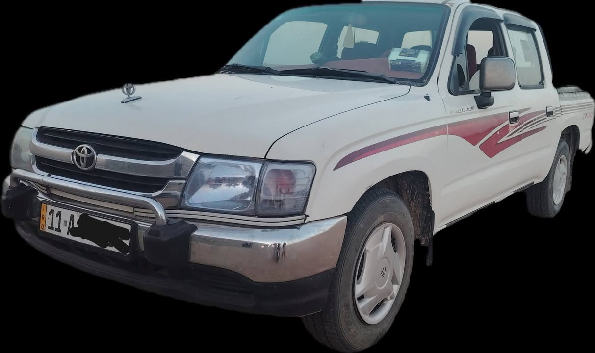 سلام عليكم (إقرأ المنشور بالاول)
1     بكم 2003 رقم بغداد دولي سنويه 2030
2     محرك كير اكسن شاصي كفاله
3     كهربائيات كله شغاله. تواير نص عمر
4      به صبغ بالتكمه 🌲🌴(مكفوله من خياس)
5    خطه شركه (مغلم او مجدد) مكفوله من گلب ودعم
6    علامه تيوتا مالت شركه الاصليه دوشمه جديده 
7     مكان صلاح الدين قضاء العلم .(الناعمه)
8...   *********** (خاص مغلق )
 9      ترهم مراوس بأحدث  سعر120 وبه مجال
