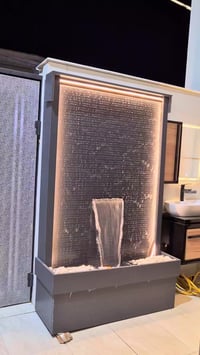 شلال • دكمه كهرباء • حي الغري