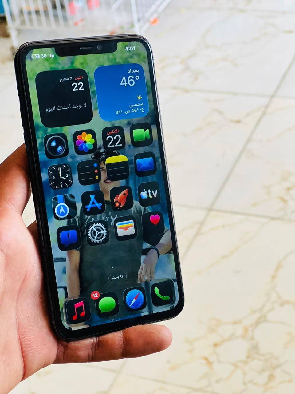 11 برو ماكس مبدل شاشه وبطاريه وضهر مفطور ذاكره 256 بطاريه 100 بشحن تنسا قطاره خلاص ميصرف سعره 200 وبي مجال ويرهم مراوس


**إذا كنت صاحب هذا الإعلان وتريد حذفه لأي سبب، رجاءا أرسل رسالة إلى الدعم الفني**
