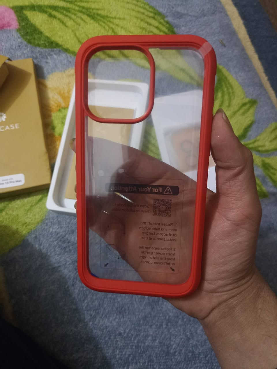 كفر ايفون 15 برو ماكس كفر اصلي فول وبي لاصق شاشه مشتريهم من الامزون للبيع يوجد توصيل عندي موجود قطعتين فقط


**إذا كنت صاحب هذا الإعلان وتريد حذفه لأي سبب، رجاءا أرسل رسالة إلى الدعم الفني**