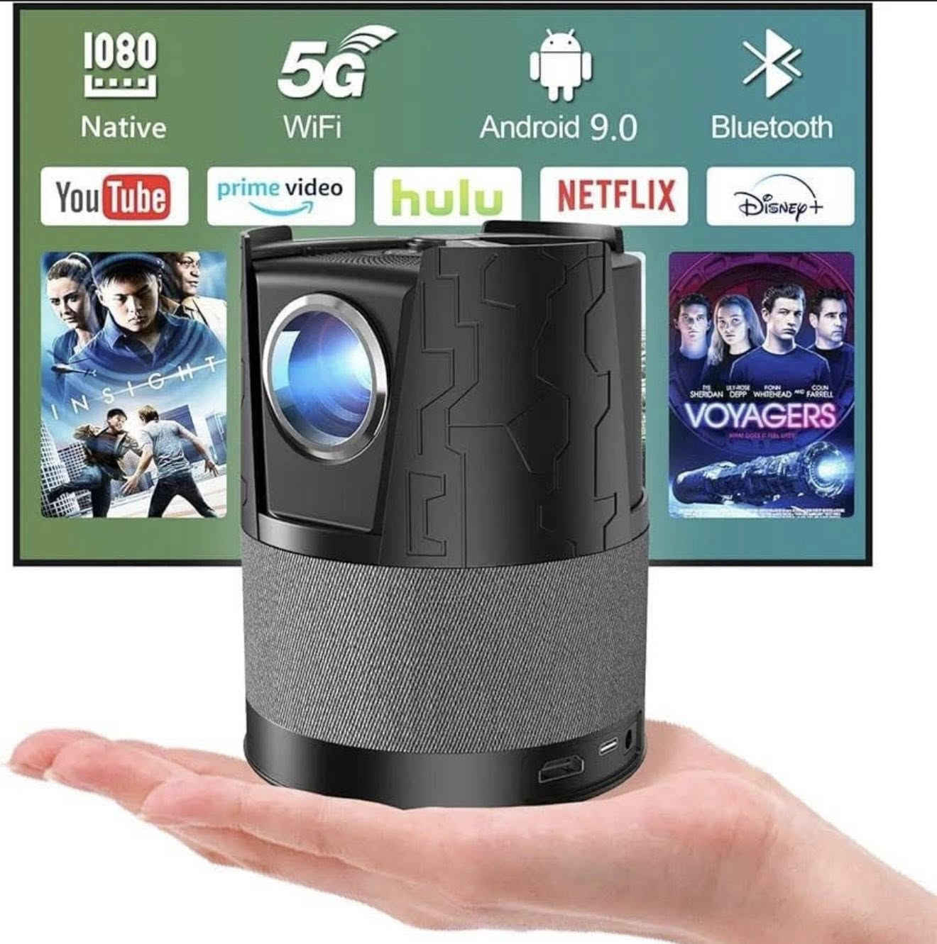 داتا شو. نوعيه ممتازه 
يتوفر قطعتين 
سعره الواحد ٦٠ 
سعر الثاني ٤٠ لان نقص شاحنه 
شاحنه مالته جاي تنباع علئ 10 

*********** 
يتوفر توصيل

دقه 4k
