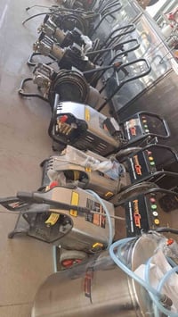 مكينه غسيل سيارات باورجت اصلي مع كامل ملحقات ٢٥٠ بار سينكل و ثري فيز ل...