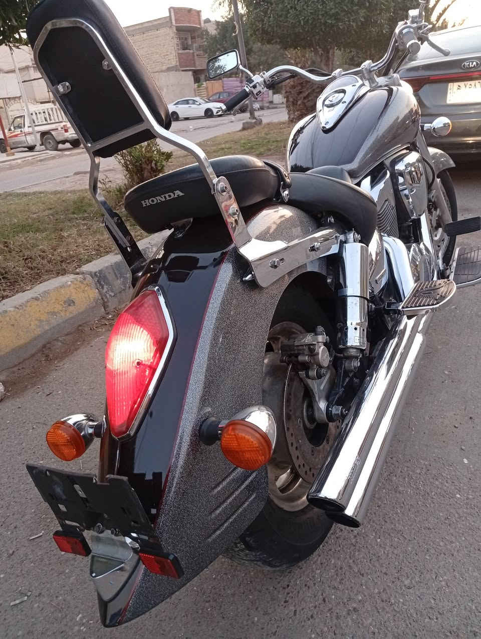 السلام عليكم شباب 
معرض عراق بايكرز وفي الاسكندر 
ڤي تي اكس المحرك 1300
الموديل 2006
السعر 43ورقه
دخول جديد بدون رقم بدون رقم 
***********
