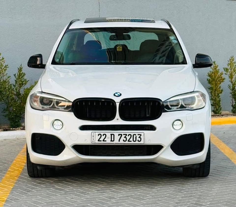 السلام عليكم
‏BMW X5

موديل 2014 فووول مواصفات 

وارد خليجي وكالة العروش 

مكينه N55  35 Twin turbo 

ماشيه 145 الف                                                

بصمه دخول + تشغيل

ثلاث انظمة قيادة

قمارة بنوراما 

ابواب شفط 

صندوق كهرباء 

بردات بل بوب

دشبول ليزري متغير

شاشه كبيره m

كت كامل مال M سياره 

 دركه m

دعاميات m

ويل كب 20 m. 2 سايز

شباك m

كامرات 360

 مع حساسات خلفية امامية

 لايتات LED ولايت زينون بلادي داينمك

داخل جلد قرميدي 

كشنات كهرباء متعدد الحركات 

كشنات خزن ميموري

انارة ترحيب مع شريط led حول المقصورة الداخلية 

شاشة كبيرة مع تحكم ماوس 

اخوان السياره بيه مواصفات هواي بعد

سياره بيه قطعتين صبغ 

بدون دواخل بدون ايرباك 

رقم اربيل سنويه وهزه ورقم جديد

تريد تحويل تريد وكاله حاضر

مكان السياره المنصور 

للستفسار ***********
