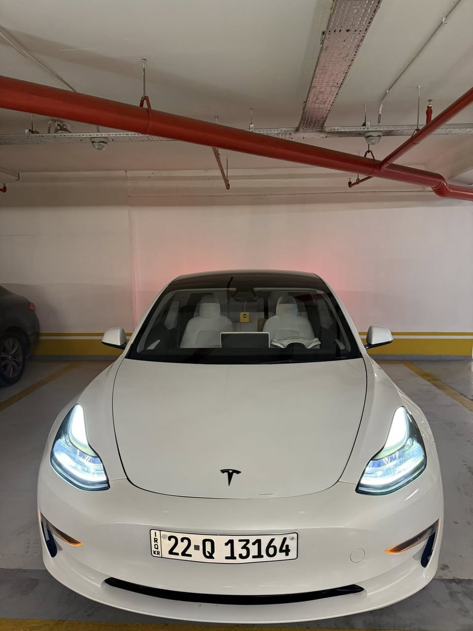 تيسلا موديل ٣ ٢٠٢٣ بدون صبغ للبيع ***********
