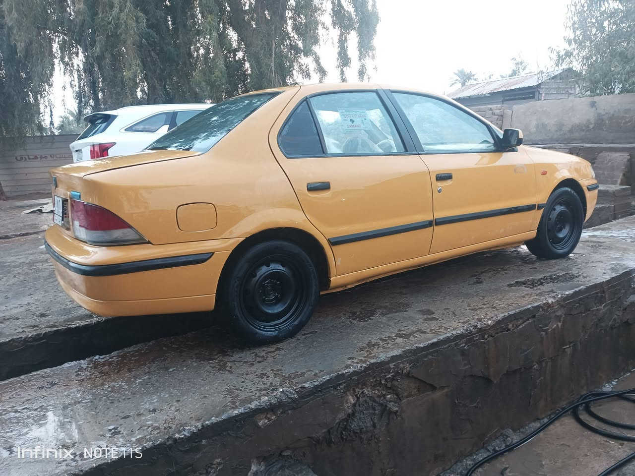 السلام عليكم سمند البيع مديل 11 مكينه وكير وحداديه جدد سنويه جديد مصفره هيه وغرامات الف مامطلوبه مداور ثاني يوم سعره 26 مكان السياره الدوانيه غماس مراوس اراوس حسب القناعه كفاله من الضربه والتبديل بيه رشات صبغ *********** بي واتساب سياره حلوه وجاهز
