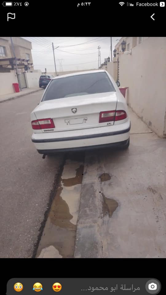 سمند مال مزاد  مرور صلاح الدين سيارة جاهزة السعر ٢٧ مكاني تكريت مراوس يرهم ***********
