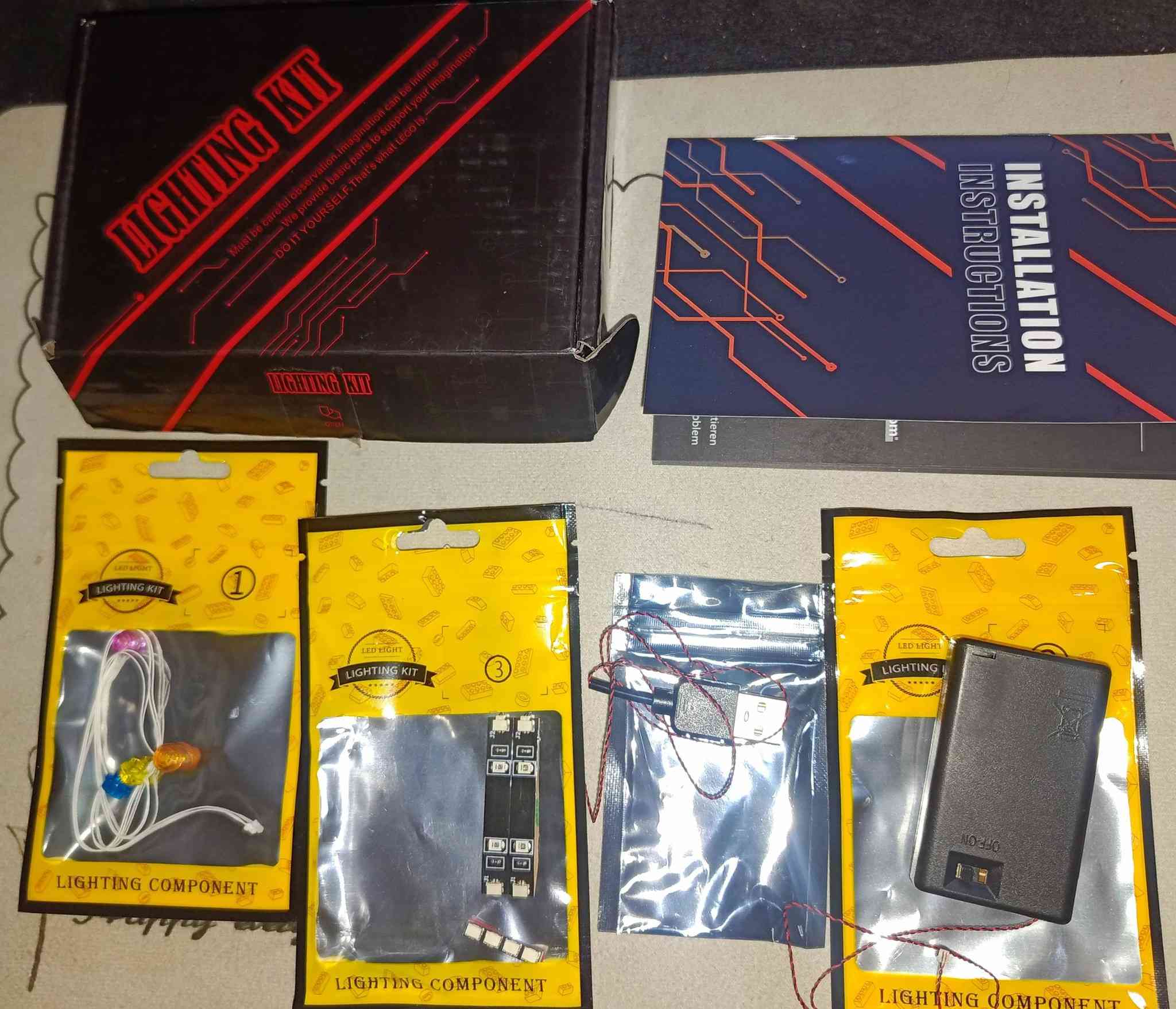 بكج انارة كامل للعبة الليغو
السعر 5 
يوجد توصيل الى جميع محافظات العراق
@أبرز المعجبين


**إذا كنت صاحب هذا الإعلان وتريد حذفه لأي سبب، رجاءا أرسل رسالة إلى الدعم الفني**