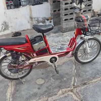 دراجة شحن • بطاريات جيدة • الرمادي التاميم