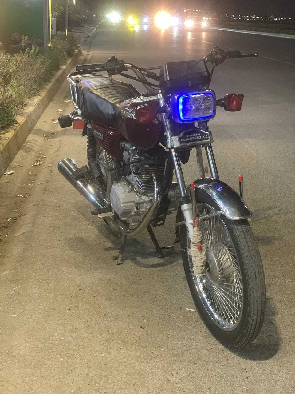 ‏دراجة للبيع إيراني خمسةكير دراجة لا صرف لا بخار موديل 21 نامي بروح سعر 375 الرقم***********
