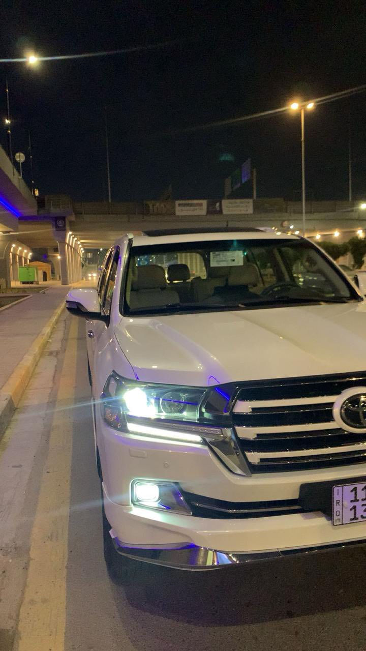 تويوتا لاندكروز ساز وايت اديشن
الموديل: 2017 (White Edition).
​الحالة: كفالة عامة من الصبغ والضرر (بحالة الوكالة).
​المسافة: 79 ألف كم (حقيقي بشرط الفحص).
​الرقم: بغداد.
​الموقع: بغداد - الطوبجي.***********
